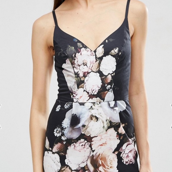 ASOS Black Floral Dress - Picture 9 of 9